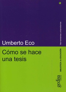 COMO SE HACE UNA TESIS