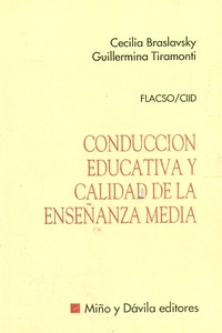 CONDUCCIÓN EDUCATIVA Y CALIDAD DE LA ENSEÑANZA MEDIA (R) (1994)