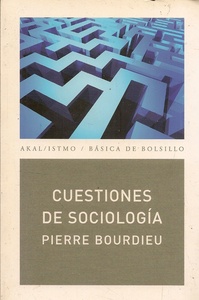CUESTIONES DE SOCIOLOGIA (NUEVA EDICION)