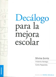 EL DECALOGO PARA LA MEJORA ESCOLAR