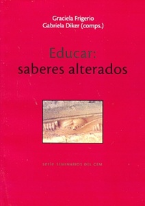 EDUCAR SABERES ALTERADOS