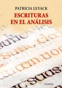 ESCRITURAS EN EL ANALISIS 