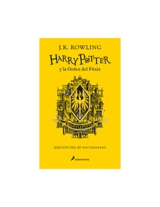 5. HARRY POTTER Y LA ORDEN DEL FENIX ( HUFFLEPUFF ) 20 ANIVERSARIO