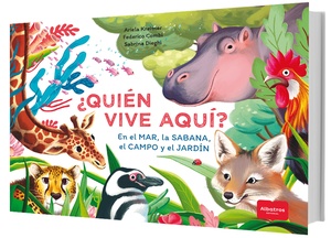 QUIEN VIVE AQUI ? EN EL MAR , LA SABANA , EL CAMPO Y EL JARDIN