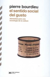 SENTIDO SOCIAL DEL GUSTO, EL